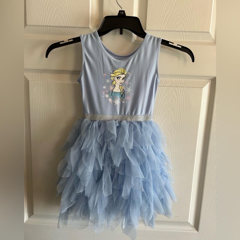 Disney Frozen Elsa Sleeveless Toddler Dress (5T)